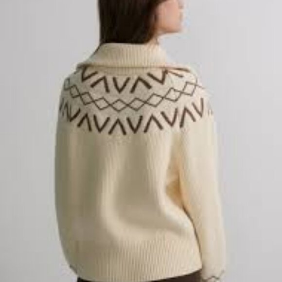 Sigrid Fairisle Half-Zip - Picture 3 of 3